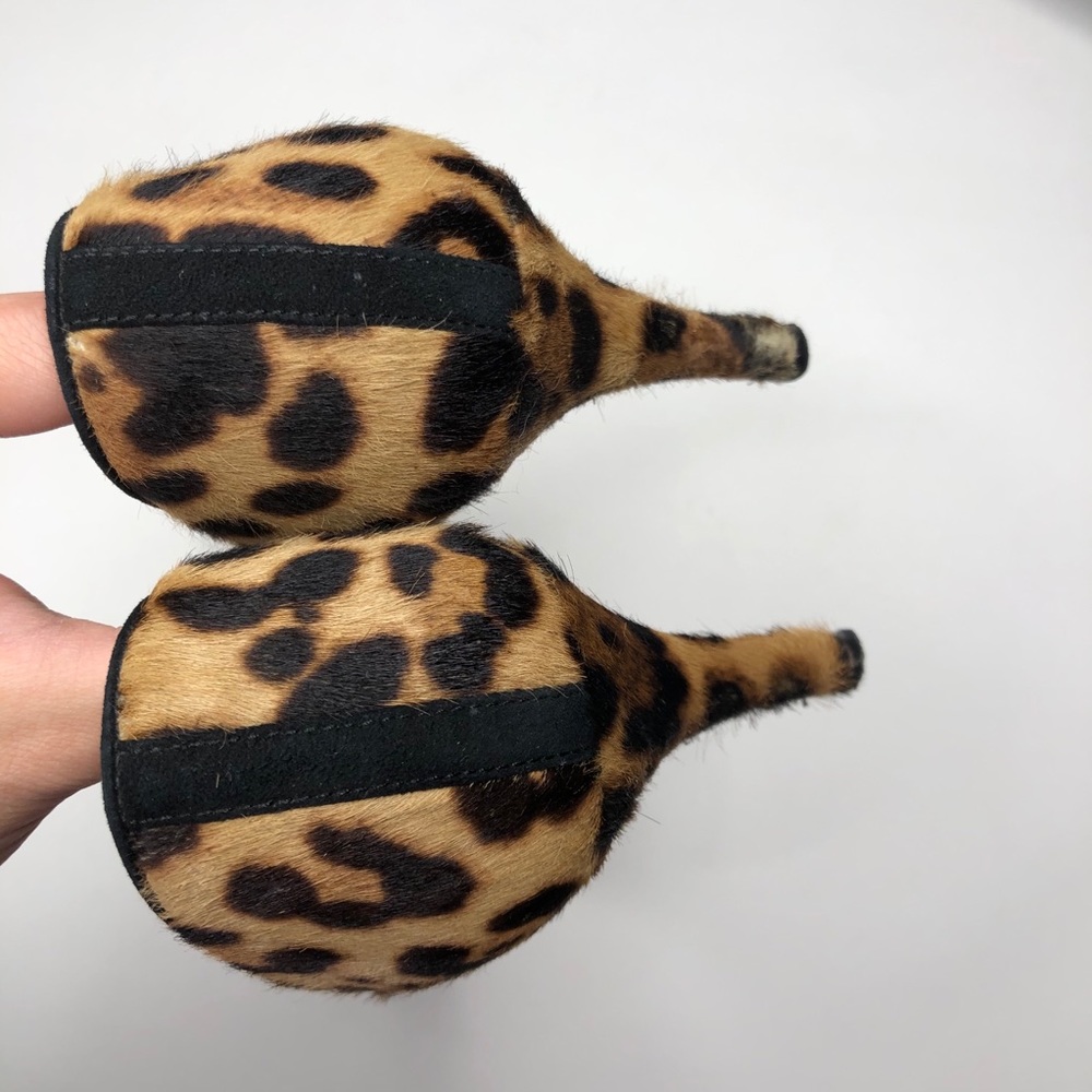 J.Crew Collection Pumps In Leopard Print Calf Hair - Picture 12 of 16